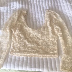 Urban outfitters pins and needles crop top